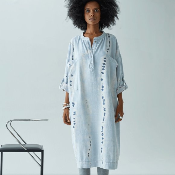 Atelier Delphine Dresses & Skirts - Atelier Delphine Ice Dye Beni Dress